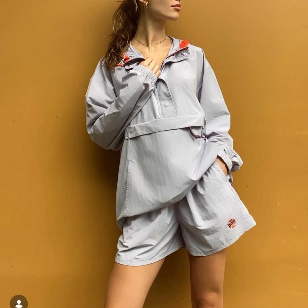 Tory Sport Light purple Windbreaker and Shorts Set